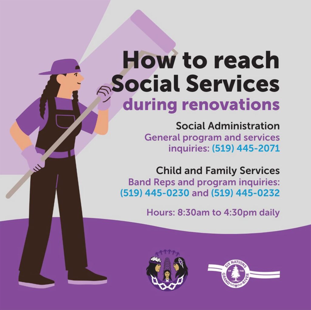 How to reach Social Services During Renovations